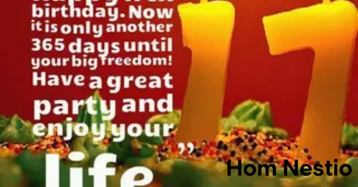 17th birthday wishes
