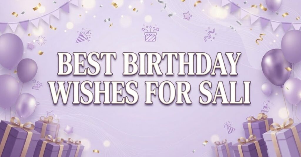 Best Birthday Wishes For Sali