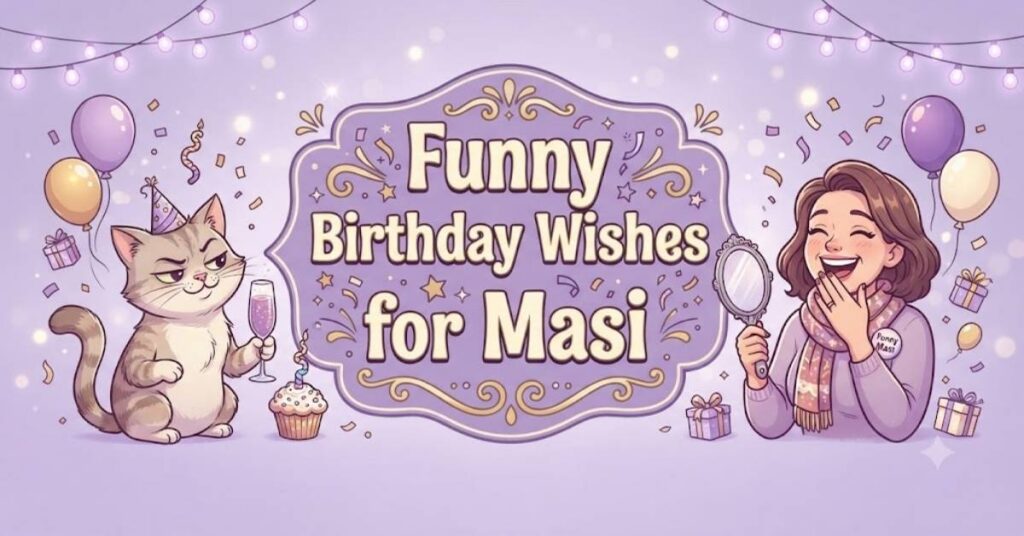 Funny Birthday Wishes for Masi