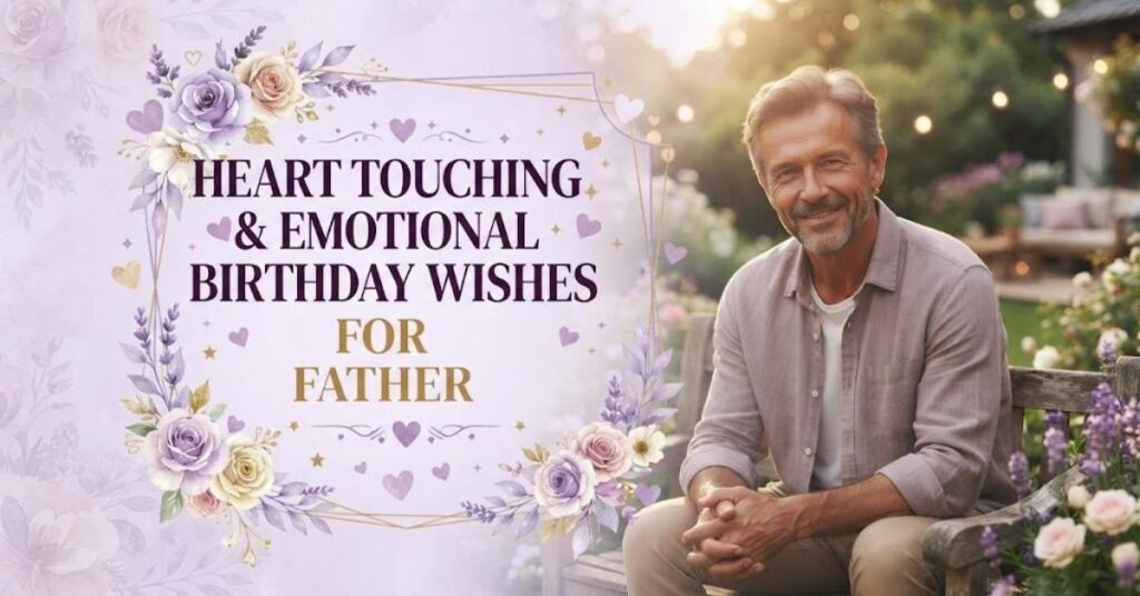 Heart Touching & Emotional Birthday Wishes for Father
