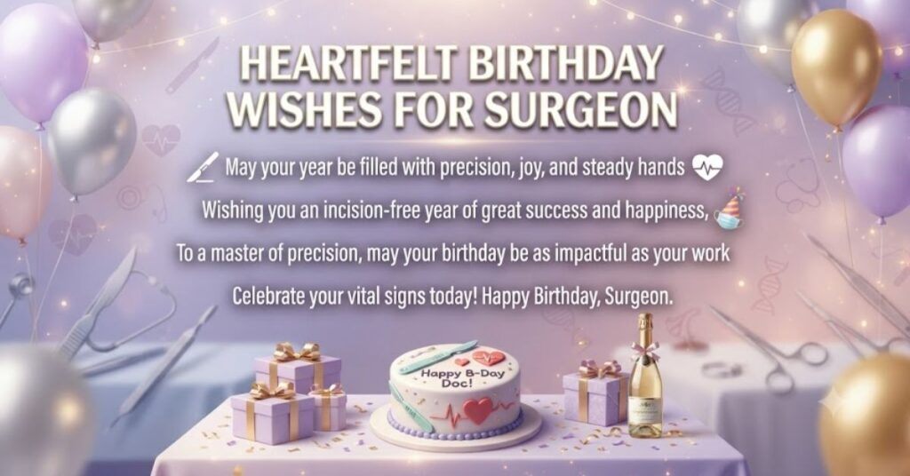 Heartfelt Birthday Wishes For Surgeon