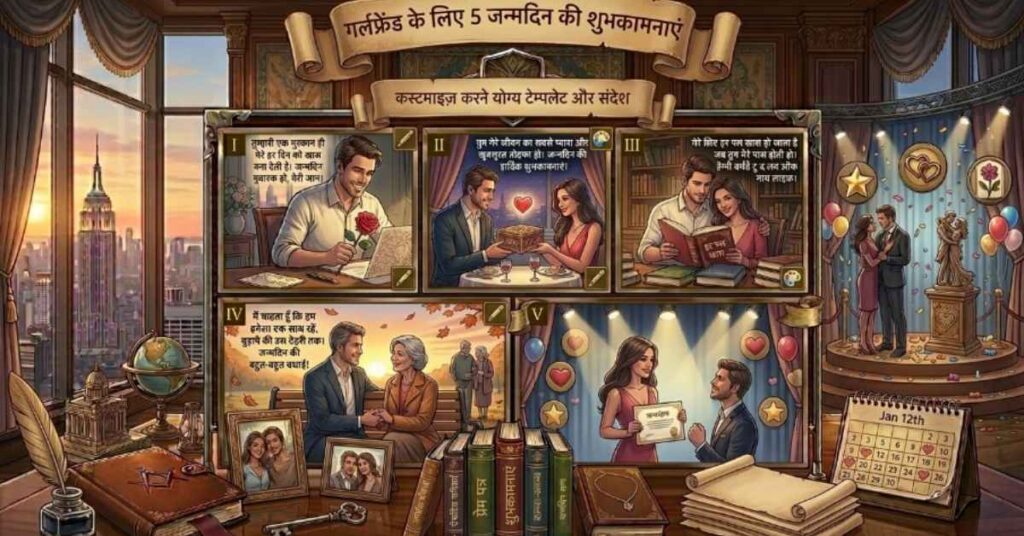 Girl Friend Birthday Wishes In Hindi Template